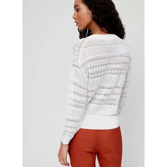 Aritzia  Wilfred Livvie Pointelle Sweater - Picture 3 of 16